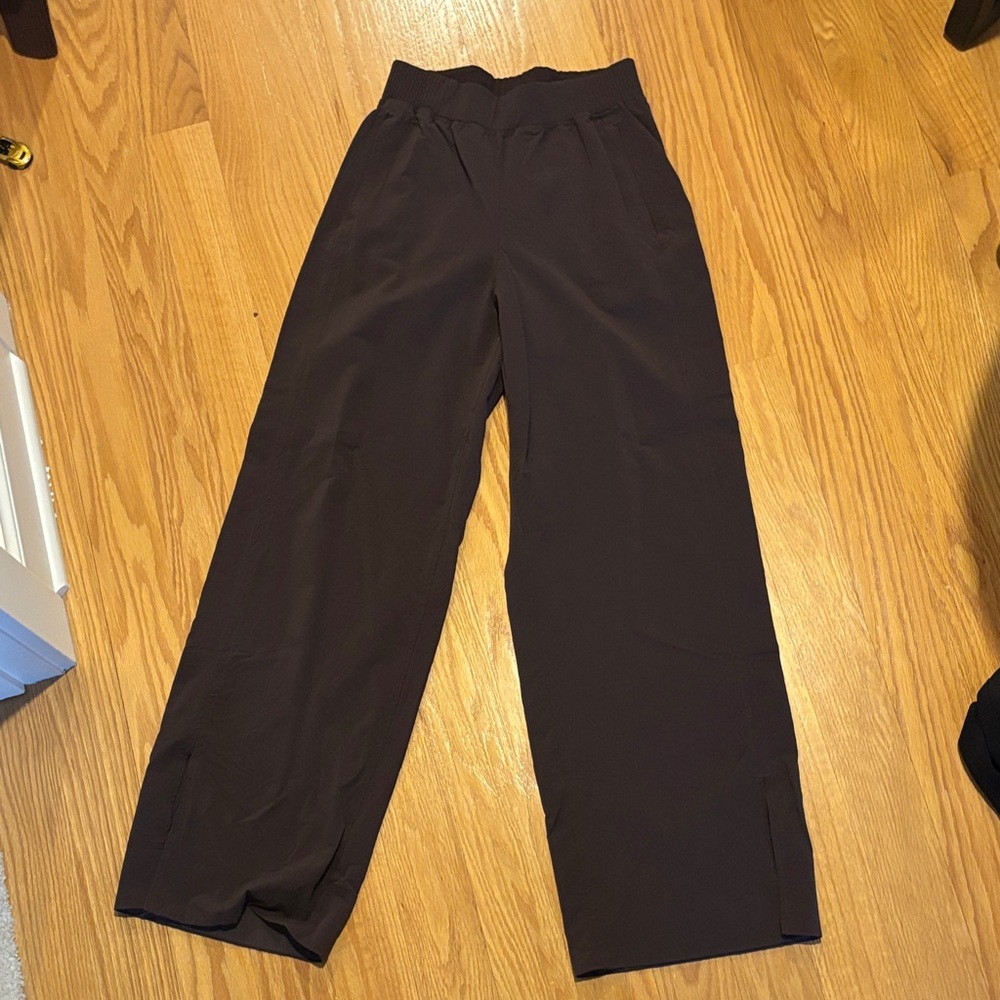 lululemon athletica Brown Wide Leg Pants